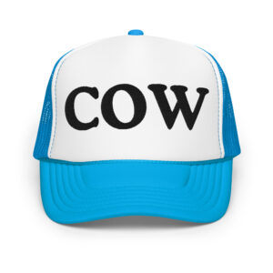 COW Foam trucker hat (Embroidered)