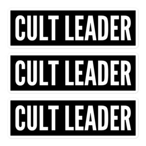 CULT LEADER Sticker Pack