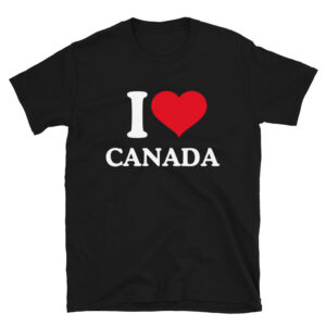 Elon Musk I LOVE CANADA T-Shirt
