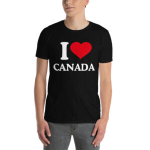 Alternative view of Elon Musk I LOVE CANADA T-Shirt
