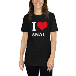 Alternative view of Elon Musk I LOVE ANAL Meme T-Shirt