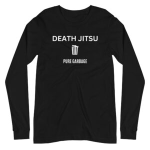 Alternative view of Jon Moxley DEATH JITSU Pure Garbage Long Sleeve Shirt