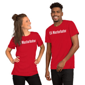EX-Masturbator Unisex t-shirt