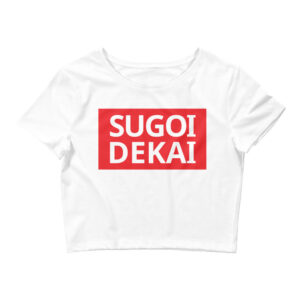 SUGOI DEKAI Crop Top Shirt