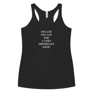 Chloe Cherry I'M LATE I'M LATE FOR A VERY IMPORTANT DATE Shirt