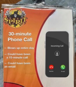 30-minute Phone Call Halloween Costume
