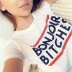 Anamaria Elena Dodan BONJOUR BITCHES shirt