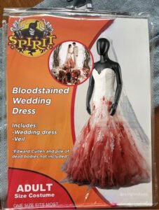 Bloodstained Wedding Dress Halloween Costume