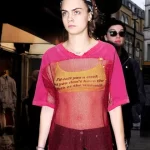 Cara Delevingne 'I’d call you a cunt but you don’t have the depth or the warmth' shirt