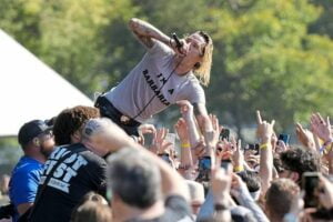 I'm A Barbarian t-shirt as worn by Jami Morgan, singer of Code Orange