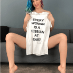 Jelena Jensen EVERY WOMAN IS A LESBIAN AT HEART shirt