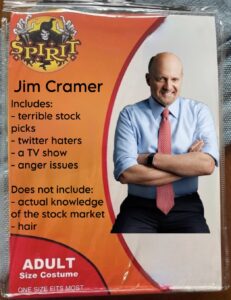 Jim Cramer Halloween Spirit Costume