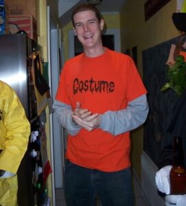 Laziest Halloween Costume Ever