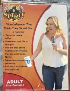 Micro Influencer Halloween Costume