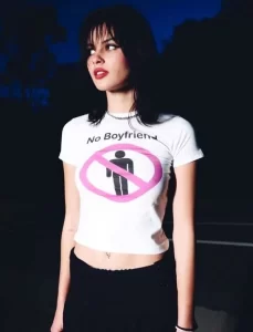NO BOYFRIEND tee shirt