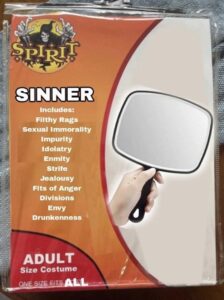 Sinner Mirror Halloween Costume