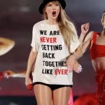 Taylor Swift The Eras Tour We Are Never Getting Back Together Like Ever T-Shirt