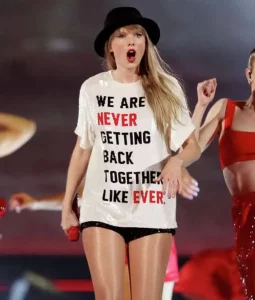 Taylor Swift The Eras Tour We Are Never Getting Back Together Like Ever T-Shirt