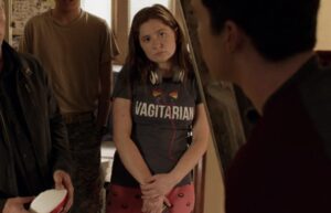Vagitarian t-shirt Shameless Debbie Gallagher