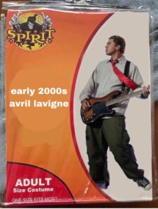 Vintage Avril Lavigne Halloween Costume