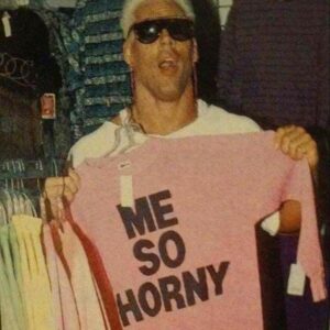WCW Sting ME SO HORNY shirt