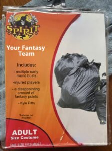 Your Fantasy Football Team Halloween Costume