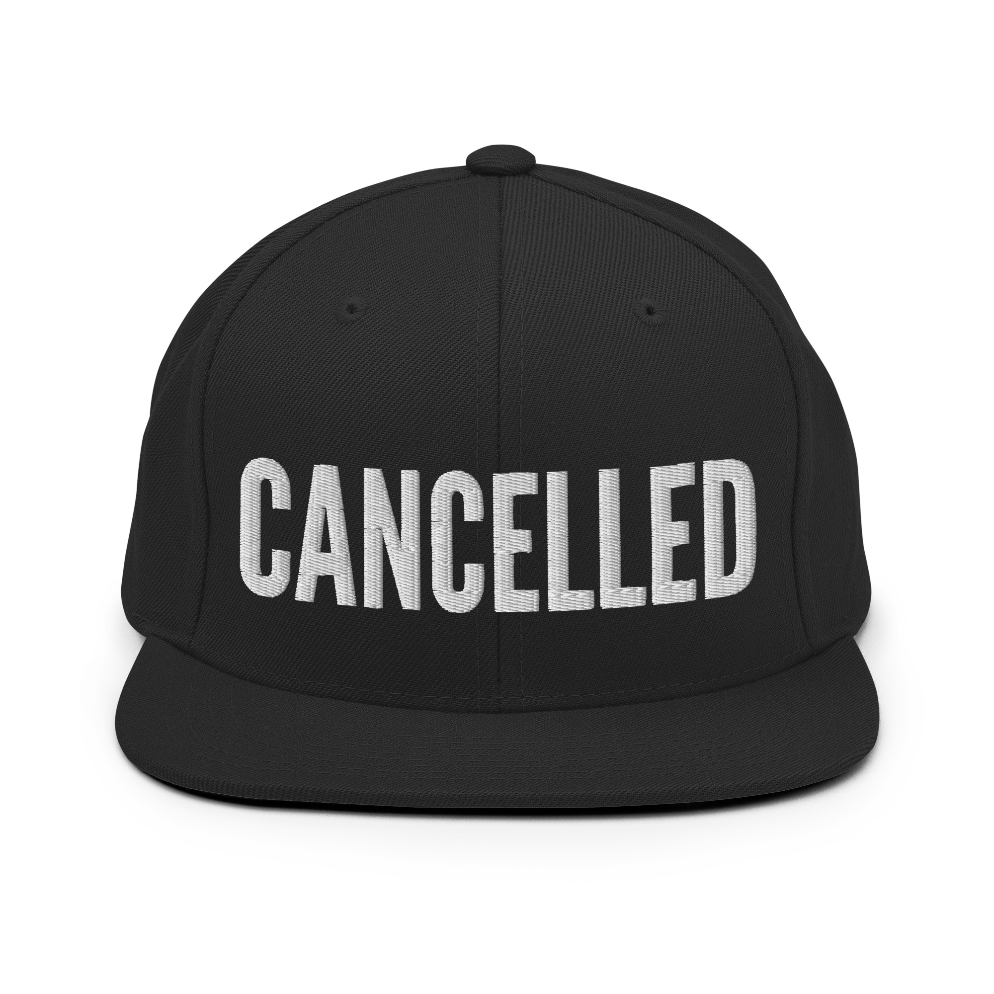 CANCELLED Flat Brim Hat (Embroidered)