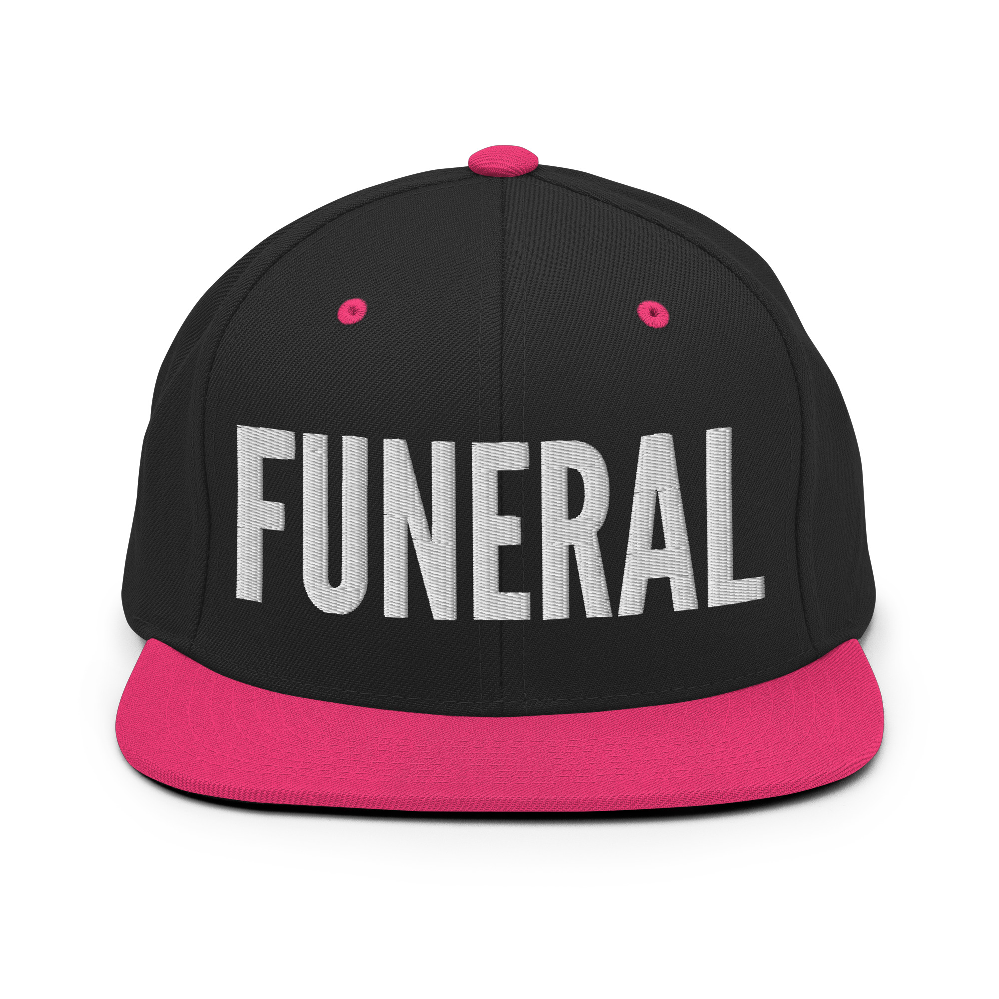 FUNERAL Flat Brim Hat (Embroidered) - Image 6