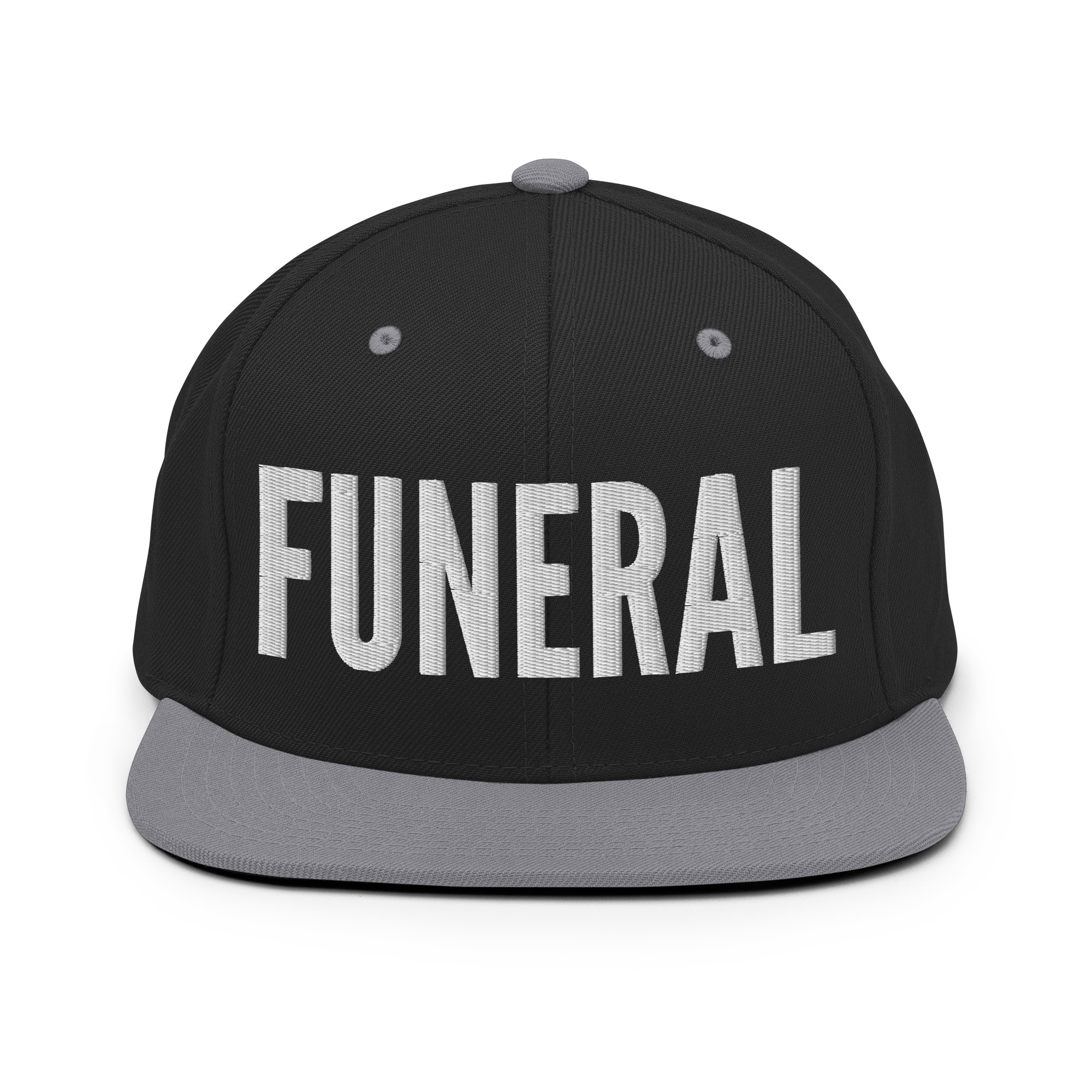 FUNERAL Flat Brim Hat (Embroidered) - Image 8