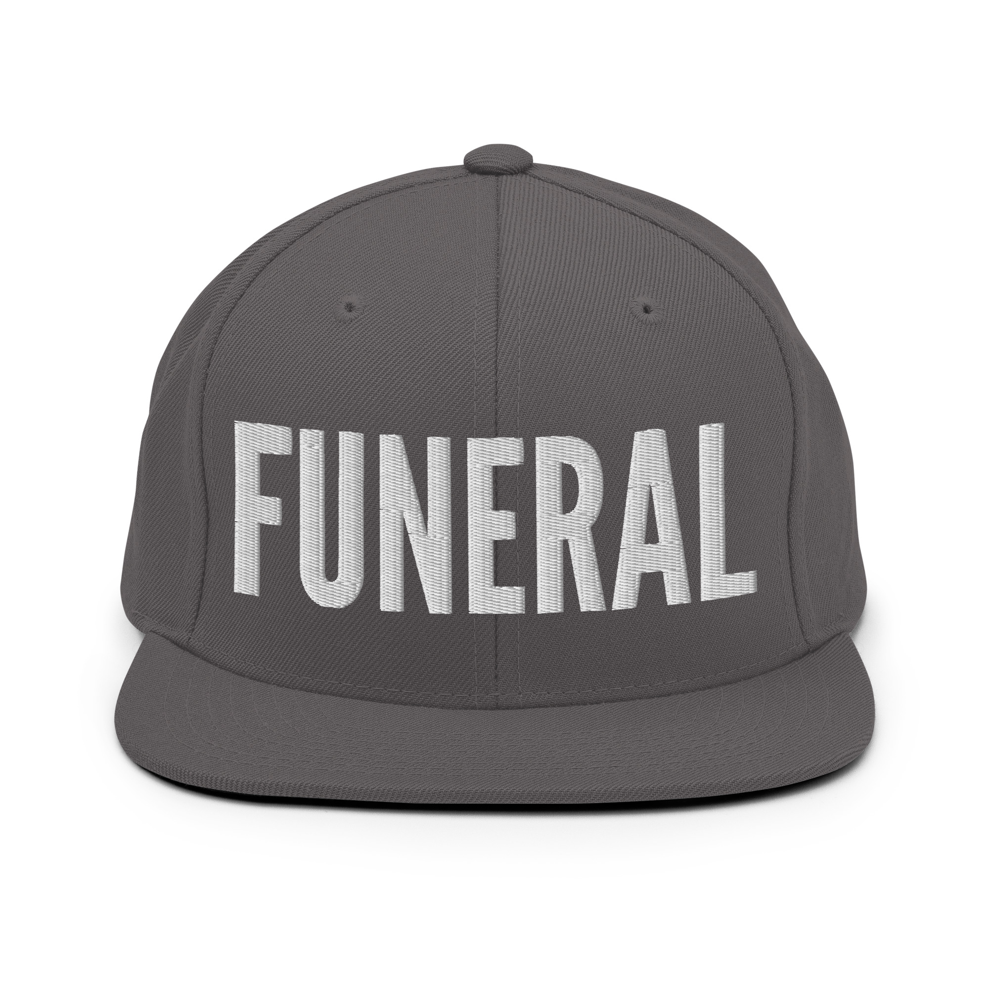 FUNERAL Flat Brim Hat (Embroidered) - Image 15