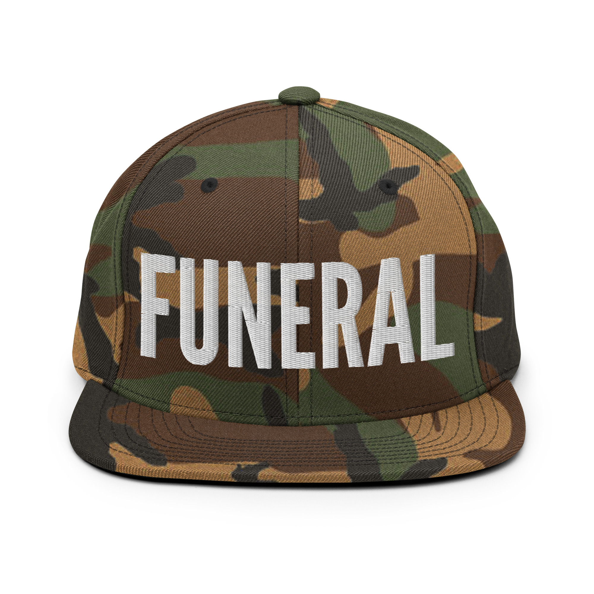 FUNERAL Flat Brim Hat (Embroidered) - Image 14
