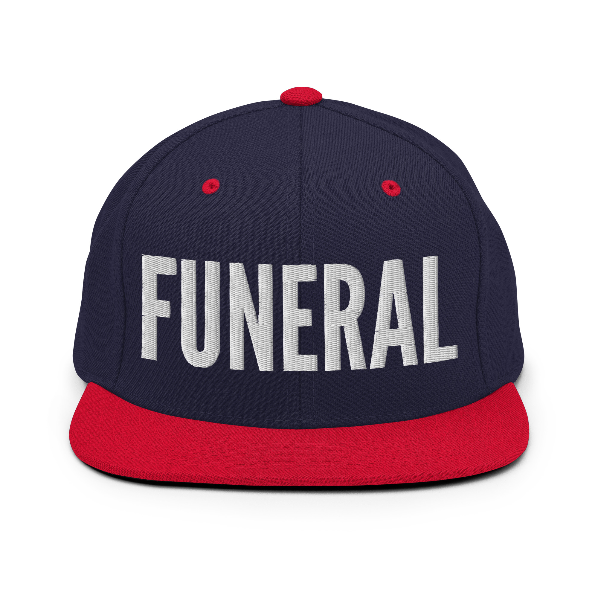 FUNERAL Flat Brim Hat (Embroidered) - Image 11