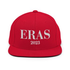TS ERAS 2023 Snapback Hat (Embroidered)