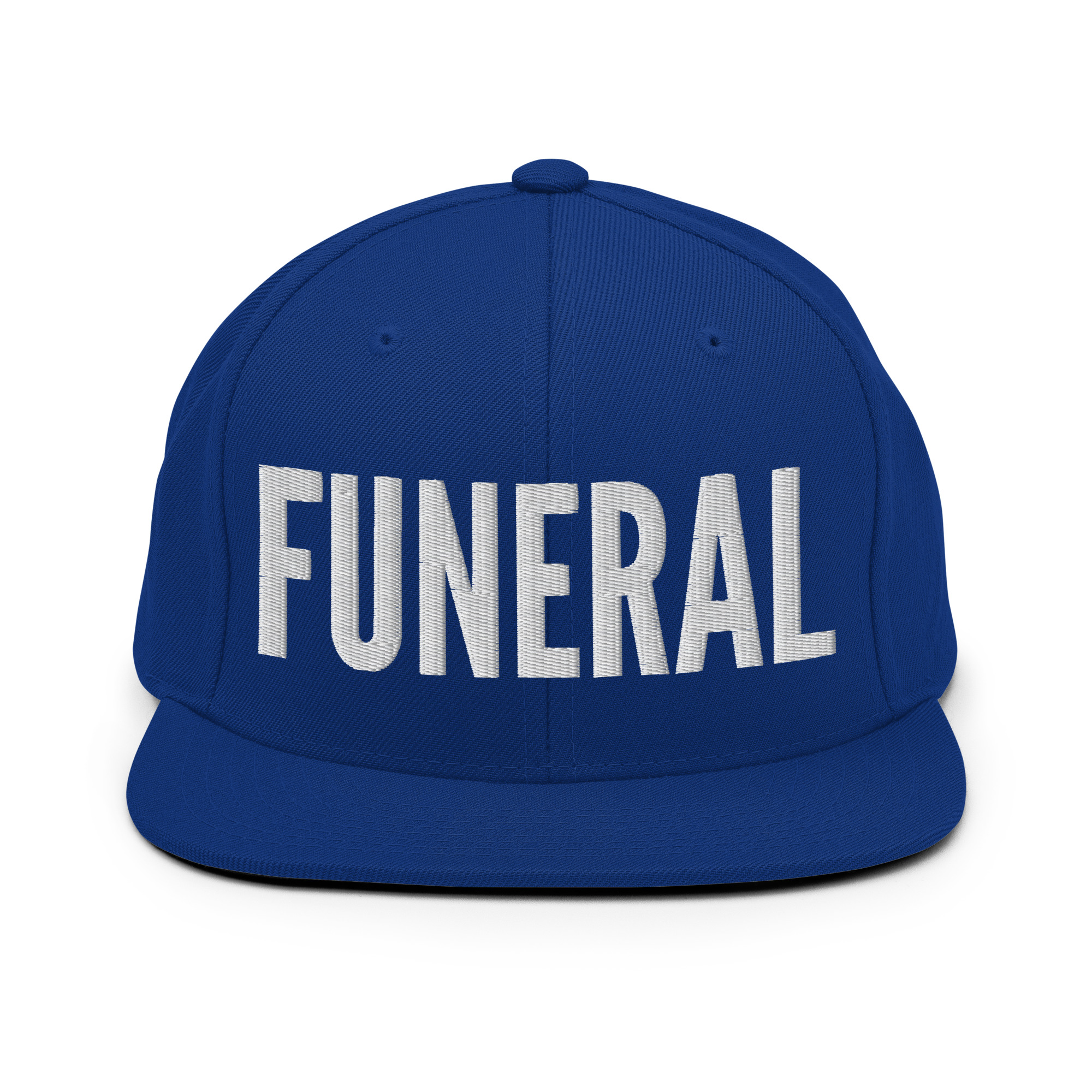 FUNERAL Flat Brim Hat (Embroidered) - Image 9