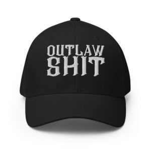 OUTLAW SHIT Flexfit Baseball Cap (Embroidered)