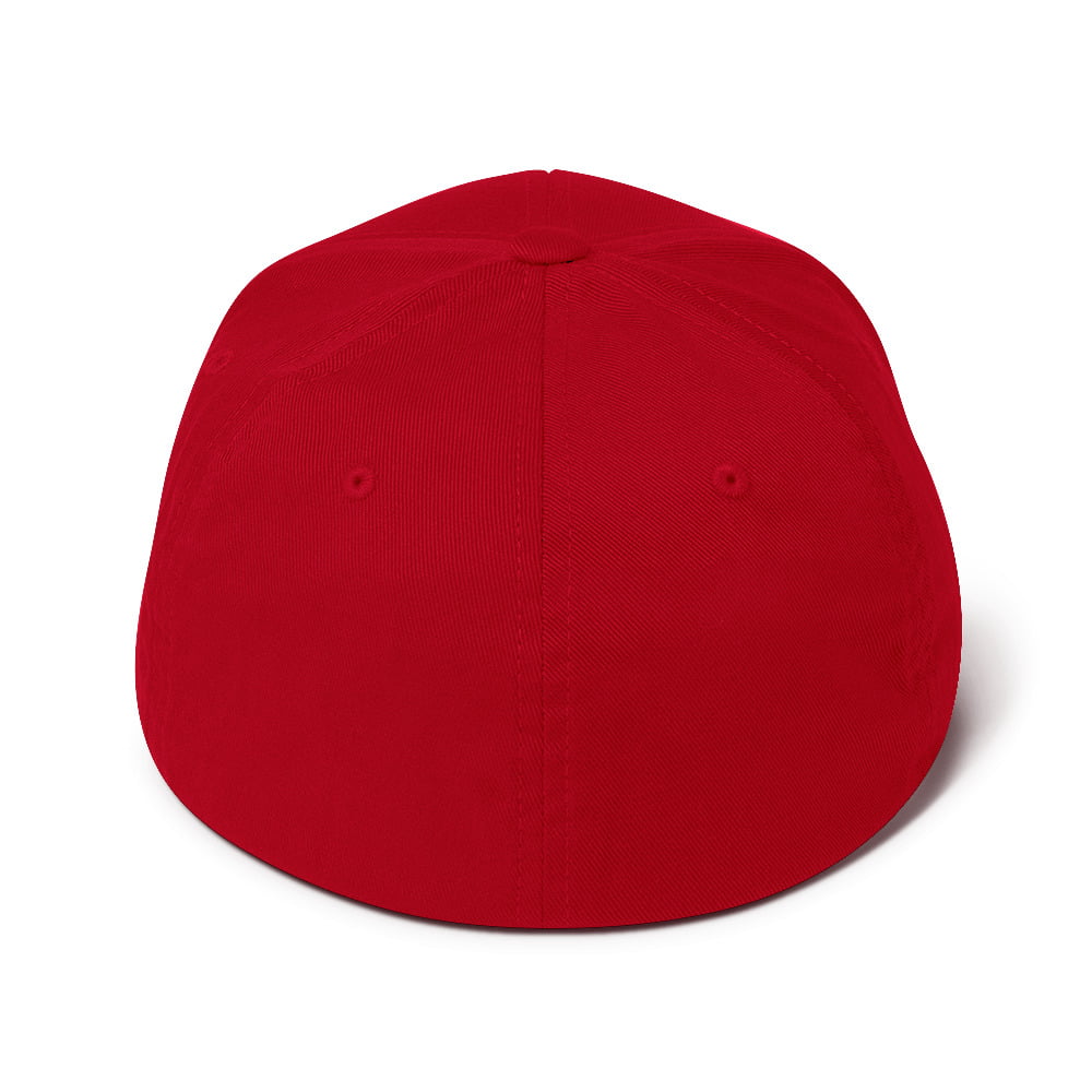 OUTLAW SHIT (in black letters) Flexfit Baseball Cap (Embroidered) - Image 3