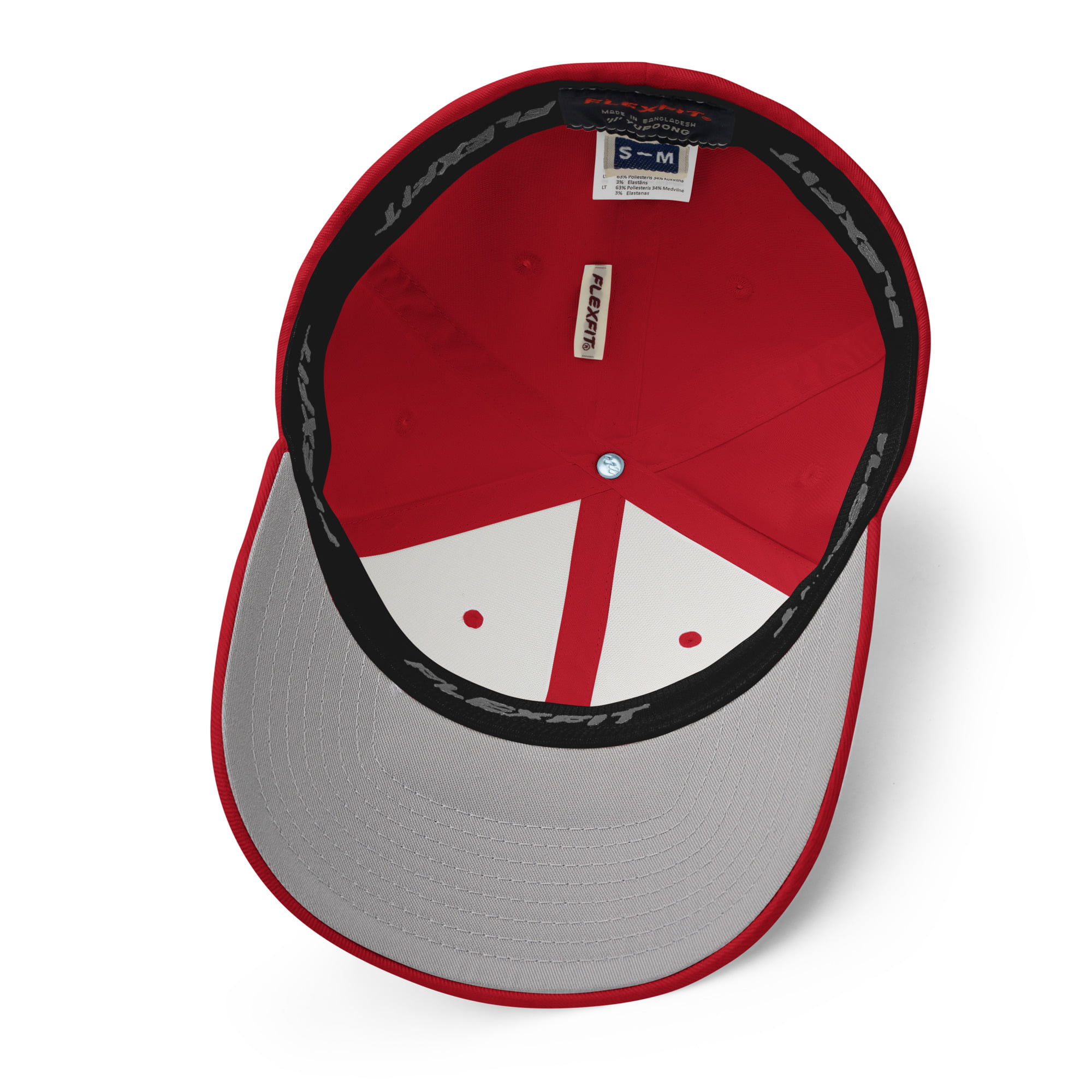 OUTLAW SHIT (in black letters) Flexfit Baseball Cap (Embroidered) - Image 2