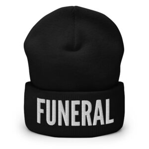 FUNERAL Cuffed Beanie (Embroidered)