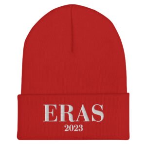 Alternative view of TS ERAS 2023 Cuffed Beanie (Embroidered)