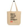 Who’s TS Anyway Ew Eco Tote Bag