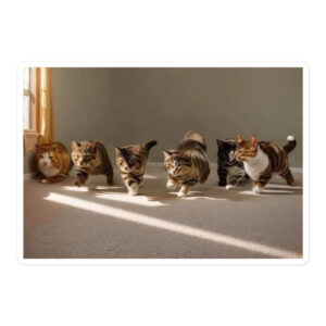 Gay Sex Cats sticker