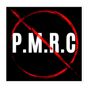 No PMRC (Parents Music Resource Center) sticker