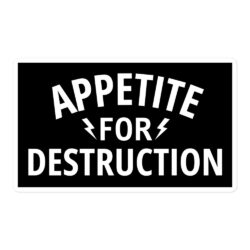 Appetite For Destruction sticker