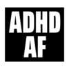 ADHD AF Dizzy Dyl sticker