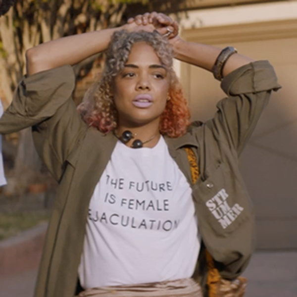 The Future Is Female Ejaculation shirt Tessa Thompson in Sorry To Bother You