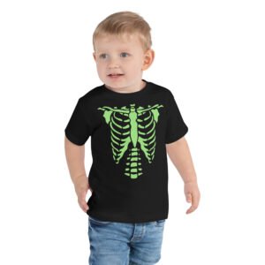 Spinal Tap Green Skeleton Halloween Costume Toddler T-Shirt