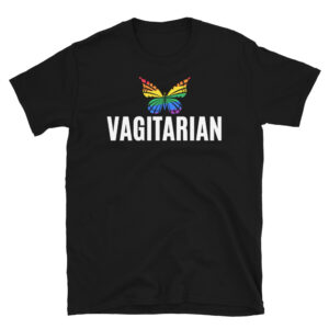 VAGITARIAN LGBT Butterfly t-shirt | Shameless Debbie Gallagher t-shirt