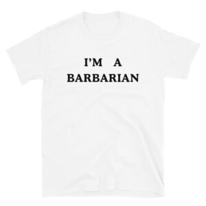 I’M A BARBARIAN t-shirt Jami Morgan, Code Orange
