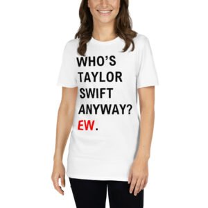 Alternative view of Whos TS Anyway EW Unisex T-Shirt