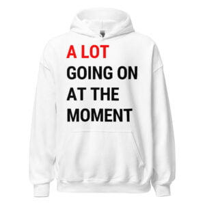 A Lot Going On At The Moment Hoodie